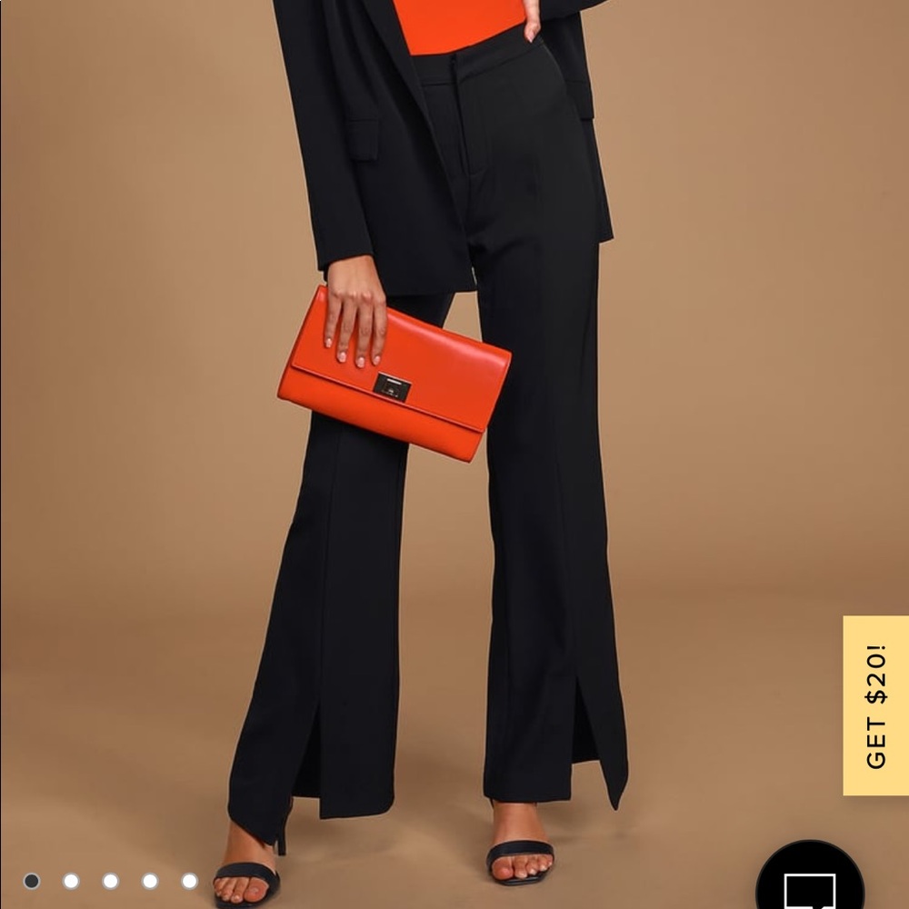 Lulu’s NWOT Wide Leg Trouser Pants